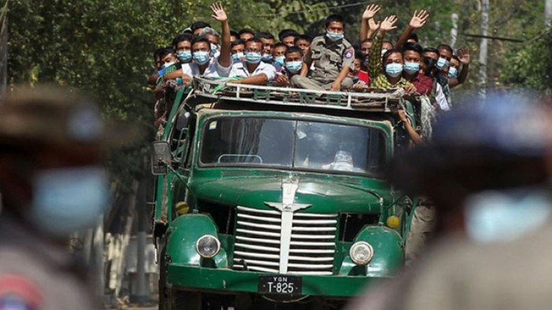 মিয়ানমারে ৭ হাজারেরও বেশি কয়েদিকে মুক্তি দিল জান্তা