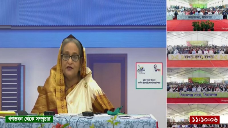 ৩৩ হাজার পরিবার পেল প্রধানমন্ত্রীর ঈদ উপহারের ঘর