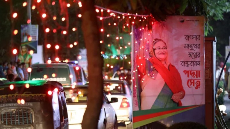 হাতিরঝিলে পদ্মা সেতু নিয়ে উচ্ছ্বাস