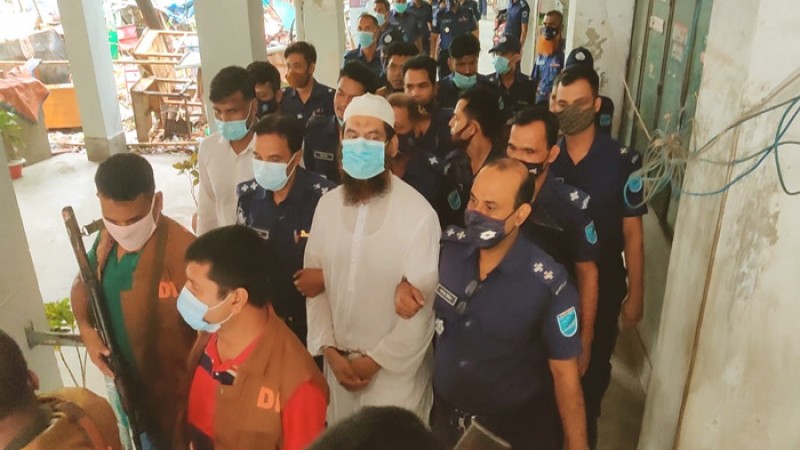 ১৮ দিনের রিমান্ড শেষে কারাগারে হেফাজত নেতা মামুনুল হক