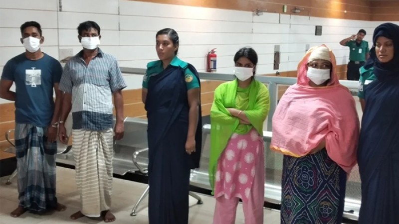 গাজীপুরে একই পরিবারের চার মাদক কারবারি গ্রেফতার