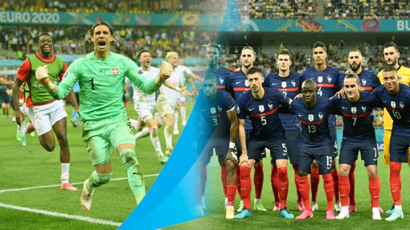 ফ্রান্সকে হারিয়ে কোয়ার্টার ফাইনালে সুইজারল্যান্ড