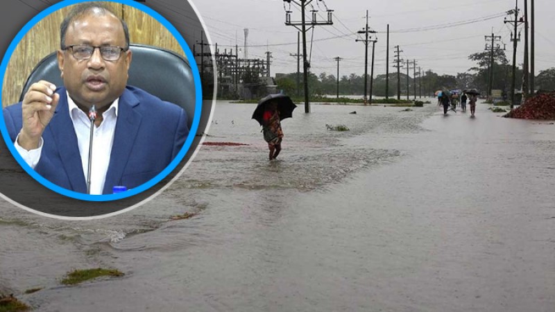 ‘বন্যার পানি অপসারণে বাধা পেলে রাস্তা কেটে ফেলার নির্দেশ’