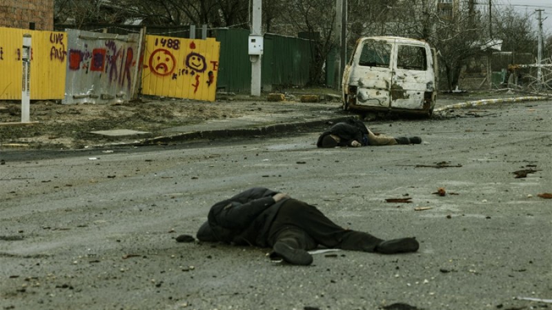 ইউক্রেনের বুচা যেন জলজ্যান্ত মৃত্যুপুরী