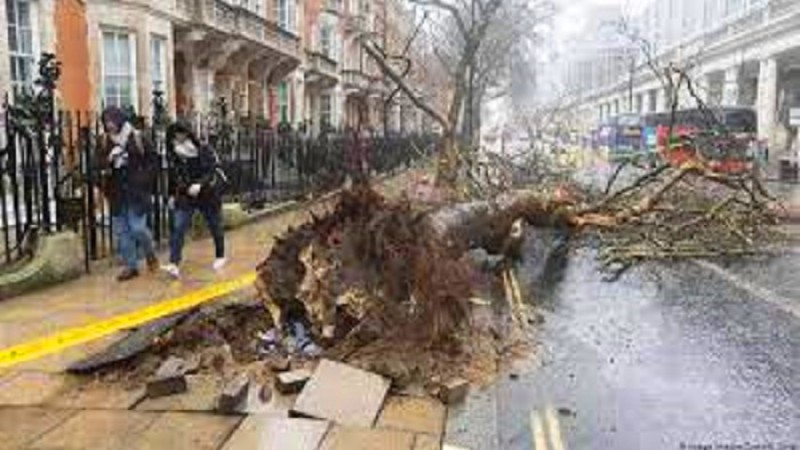 ইউরোপের তিন দেশে ঝড়, ১৩ জনের মৃত্যু