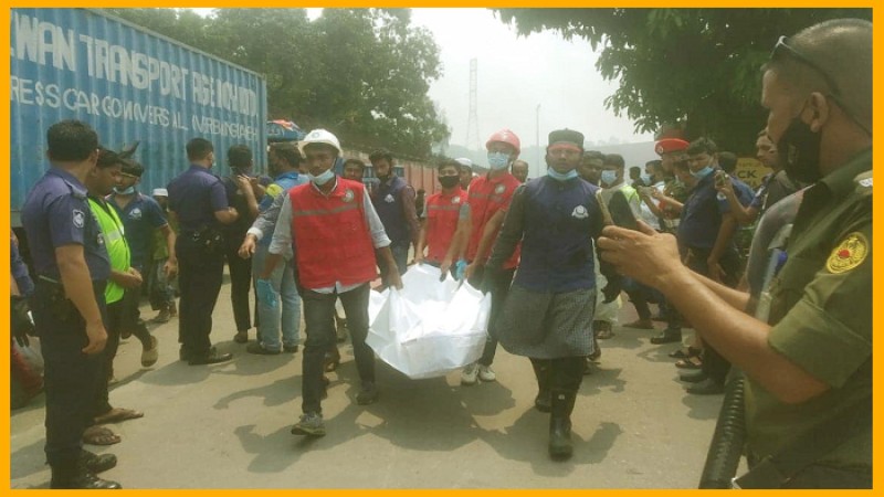 সীতাকুণ্ডে বিস্ফোরণ: ২২ জনের মরদেহ হস্তান্তর
