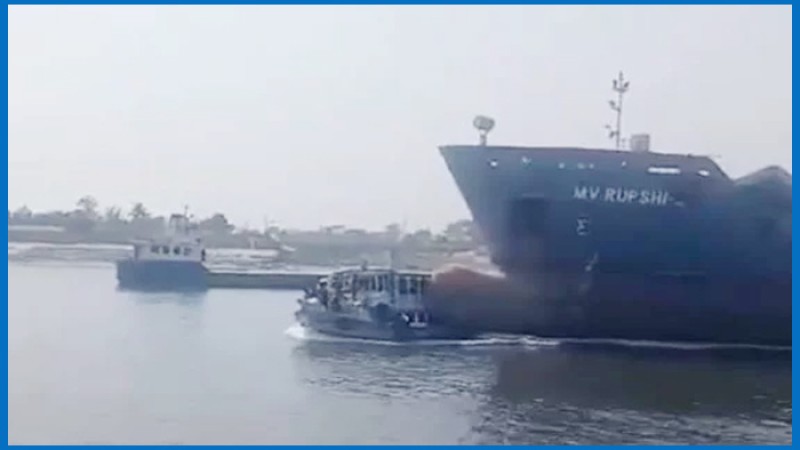 শীতলক্ষ্যায় লঞ্চডুবি: কার্গো জাহাজের মাস্টারসহ ৮ জন ৩ দিনের রিমান্ডে