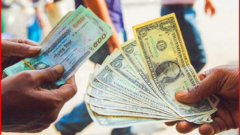 টাকার মান আরও ১ টাকা ৬০ পয়সা কমলো