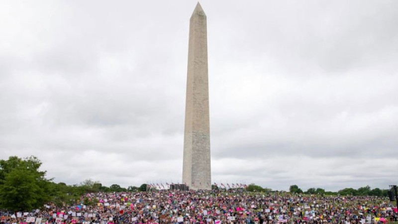 ‘আমার শরীর, আমার ইচ্ছা’: যুক্তরাষ্ট্র জুড়ে গর্ভপাত অধিকার সমর্থকদের সমাবেশ