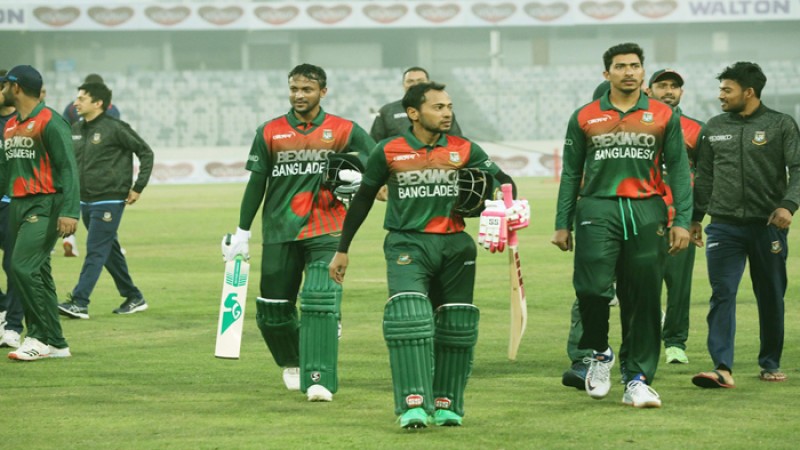 চার টাইগারের ফিফটিতে দলের সংগ্রহ ২৯৭