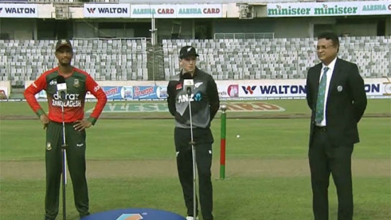 টস জিতে ব্যাটিংয়ে বাংলাদেশ