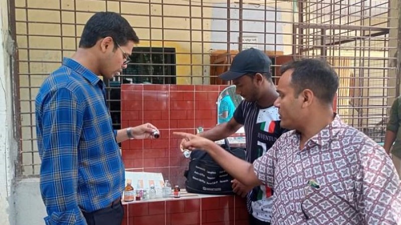 তেঁতুলিয়ায় ভুয়া পশু চিকিৎসককে জরিমানা