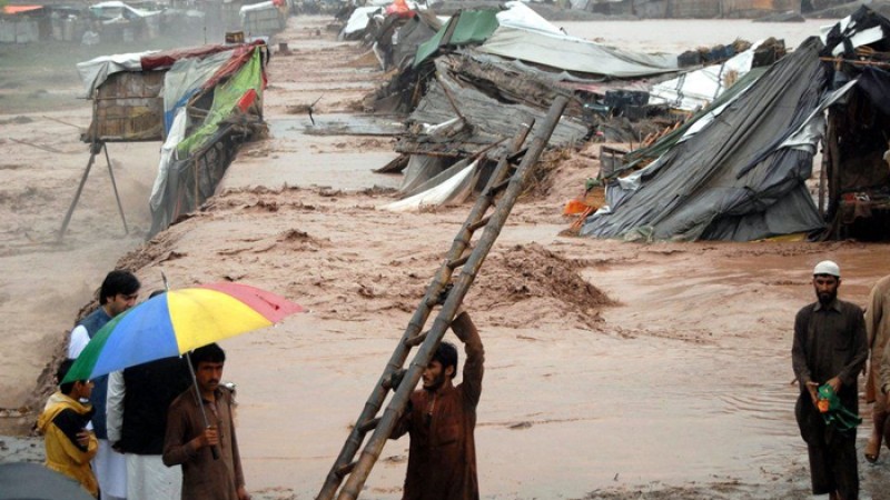 পাকিস্তানে ভয়াবহ বন্যায় ৫৯ জনের প্রাণহানি
