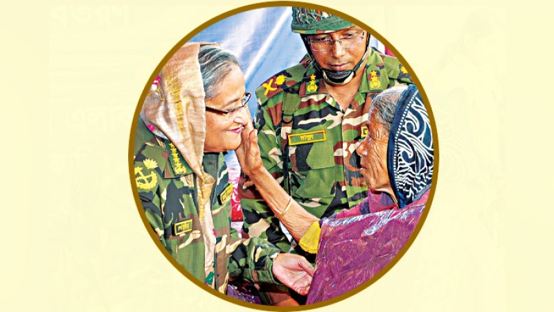 যুদ্ধ সক্ষমতায় সেনাবাহিনী স্বয়ংসম্পূর্ণ : প্রধানমন্ত্রী