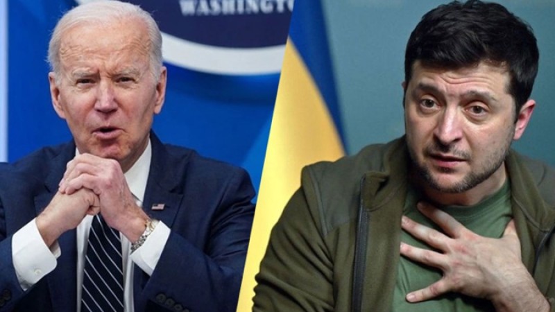 এবার বাইডেনকে ইউক্রেনে চান জেলেনস্কি