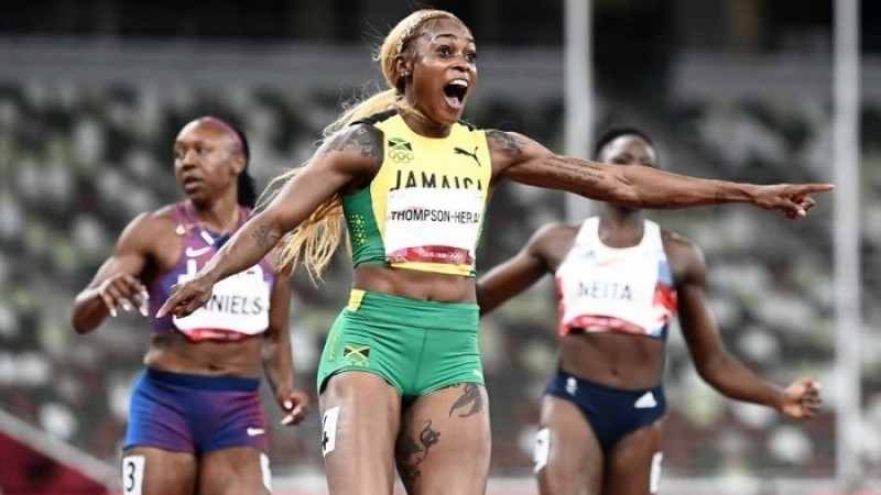 রেকর্ড গড়ে দ্রুততম মানবী হলেন থম্পসন-হেরাহ