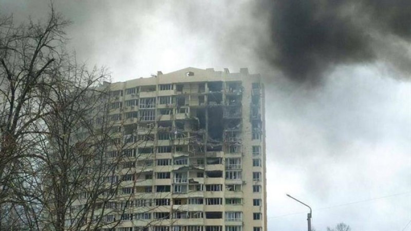 মারিউপোল শহরে আবারও বোমাবর্ষণ শুরু