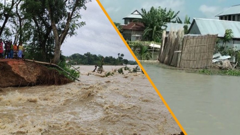 বজ্রপাত ভূমিধস বন্যা : ২ দিনে ২৬ জনের মৃত্যু