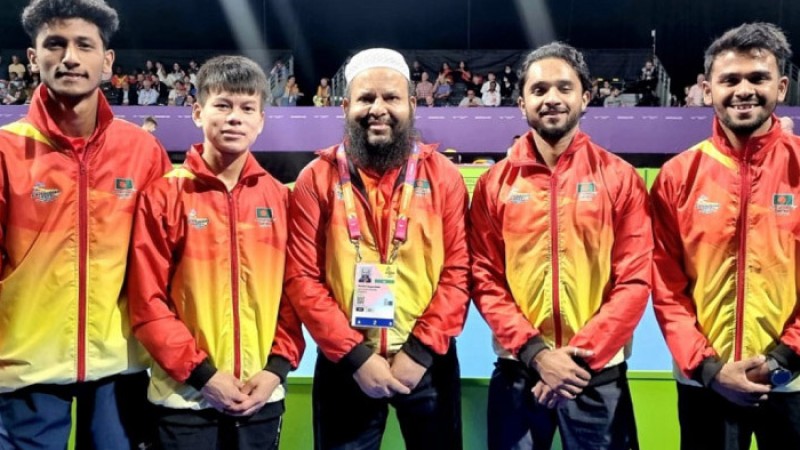 কমনওয়েলথ গেমস টেবিল টেনিসে ইতিহাস গড়লো বাংলাদেশ