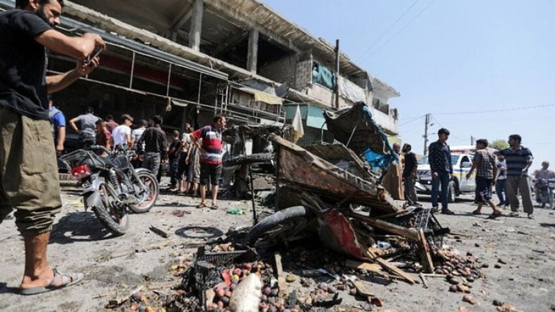সিরিয়ার আজাজ শহরে রকেট হামলায় শিশুসহ নিহত ৫