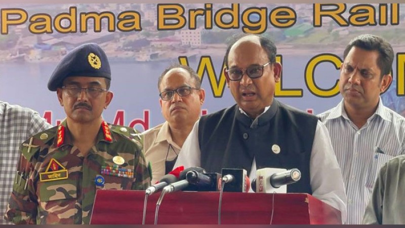চলতি মাসেই পদ্মা সেতুতে রেল সংযোগ শুরু হবে: রেলমন্ত্রী