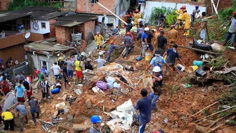 ব্রাজিলে ভূমিধসে নিহত বেড়ে ৮৪, নিখোঁজ ৫৬