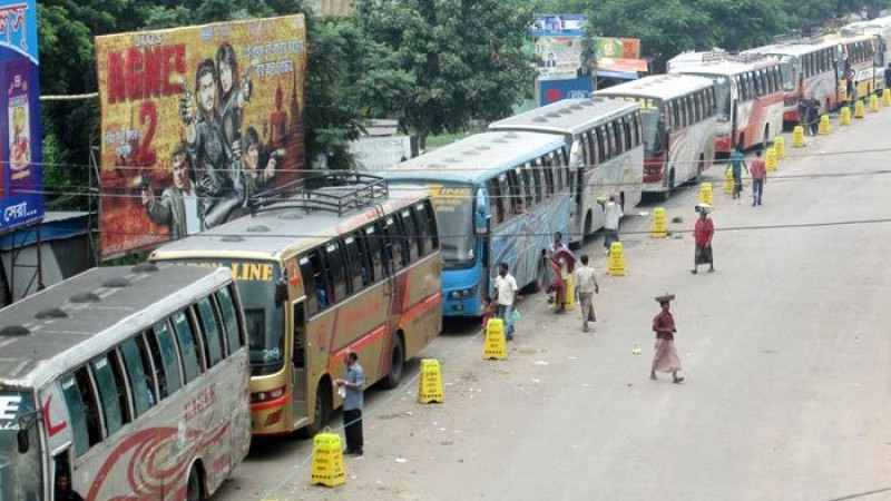 নৌপথ পারাপারের অপেক্ষায় সহস্রাধিক যানবাহন