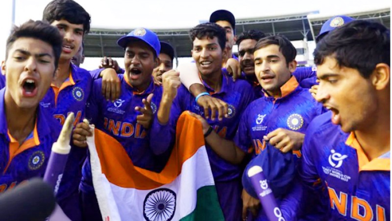 অনূর্ধ্ব-১৯ বিশ্বকাপে চ্যাম্পিয়ন ভারত