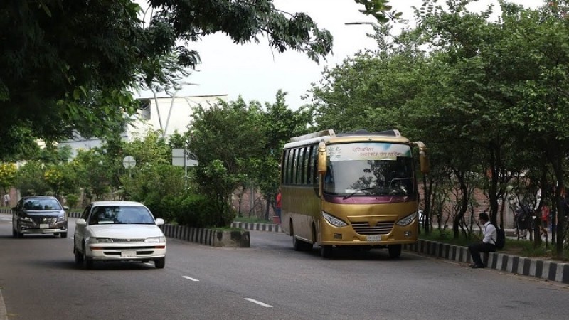 ভাড়া বাড়লো হাতিরঝিলের চক্রাকার বাসে