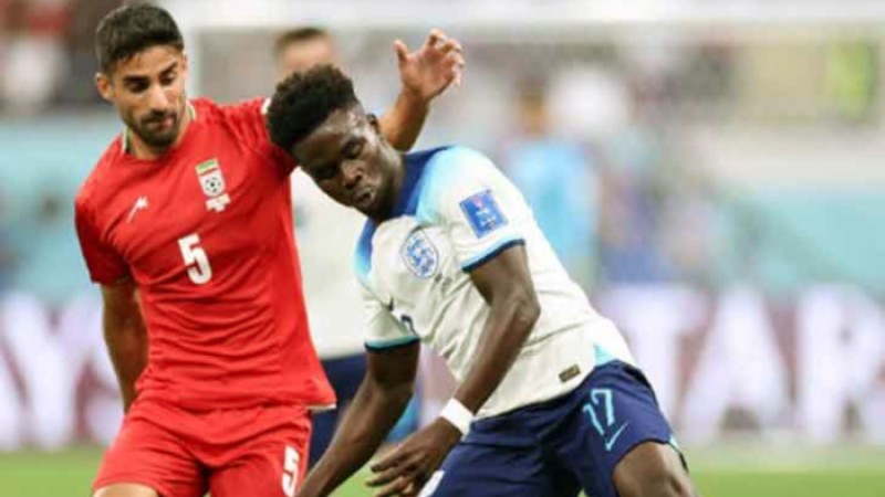 ইরানকে ধসিয়ে ৬-২ গোলের দাপুটে জয় ইংল্যান্ডের