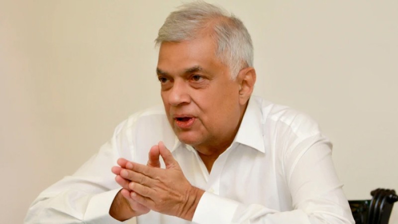 শ্রীলঙ্কার ভারপ্রাপ্ত প্রেসিডেন্ট রনিল বিক্রমাসিংহে