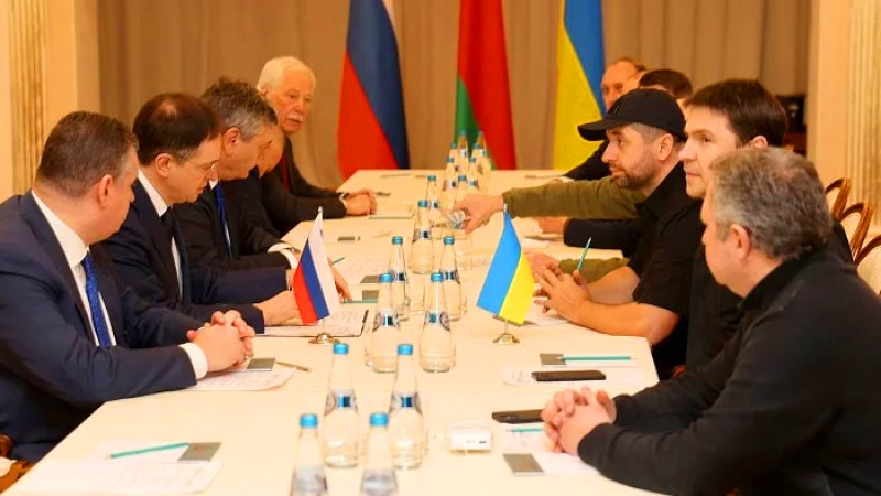 রাশিয়ার সঙ্গে ইউক্রেনের দ্বিতীয় দফা শান্তি আলোচনা শুরু