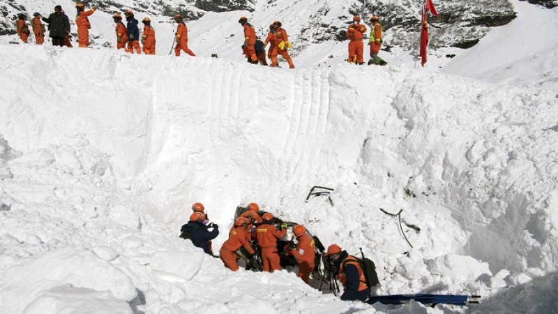 তিব্বতের নিয়েংচিতে তুষারধসে মৃতের সংখ্যা বেড়ে ২৮