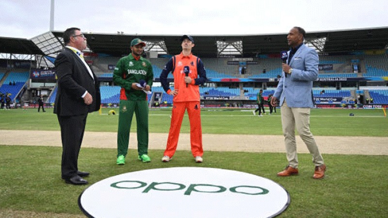 বিশ্বকাপের প্রথম ম্যাচে টস হেরে ব্যাটিংয়ে বাংলাদেশ