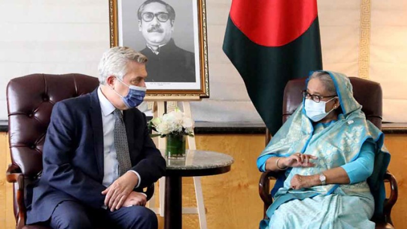 রোহিঙ্গা প্রত্যাবাসনে বিশ্ব সম্প্রদায়ের ভূমিকা চান প্রধানমন্ত্রী