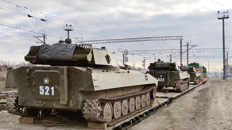 ইউক্রেন সীমান্তে ১ লাখ ৯০ হাজার সেনা মোতায়েন রাশিয়ার