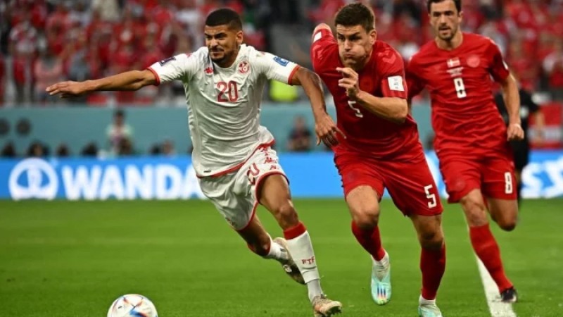 গোলশূন্য থেকে বিরতিতে ডেনমার্ক-তিউনেশিয়া