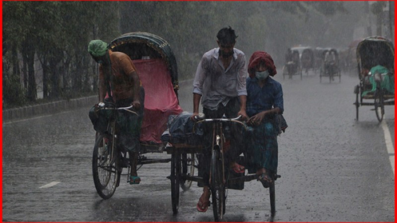 পাঁচ বিভাগে ভারি বর্ষণের আভাস