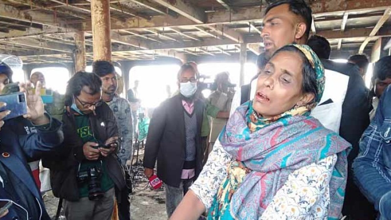 মেয়ে, জামাতা ও নাতিকে হারিয়ে বাকরুদ্ধ ফরিদা