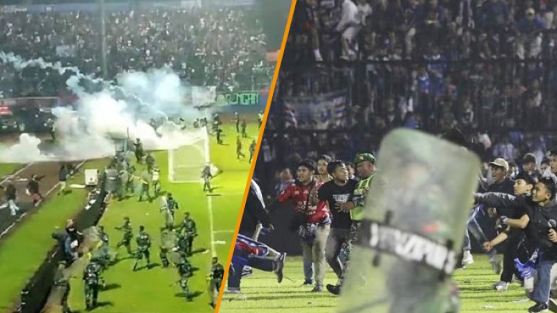 পদদলনে ১৩৩ প্রাণহানি: সেই স্টেডিয়াম গুঁড়িয়ে দিচ্ছে ইন্দোনেশিয়া