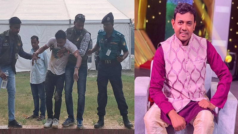 দগ্ধ আবু হেনা রনিকে কেবিনে নেওয়া হয়েছে