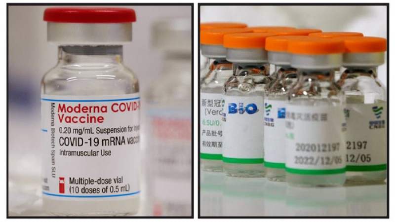 মডার্না ও সিনোফার্মের ৪৫ লাখ টিকা দেশে এসে পৌঁছালো