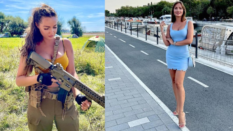 রাশিয়ার বিরুদ্ধে যুদ্ধের মাঠে সাবেক মিস ইউক্রেন