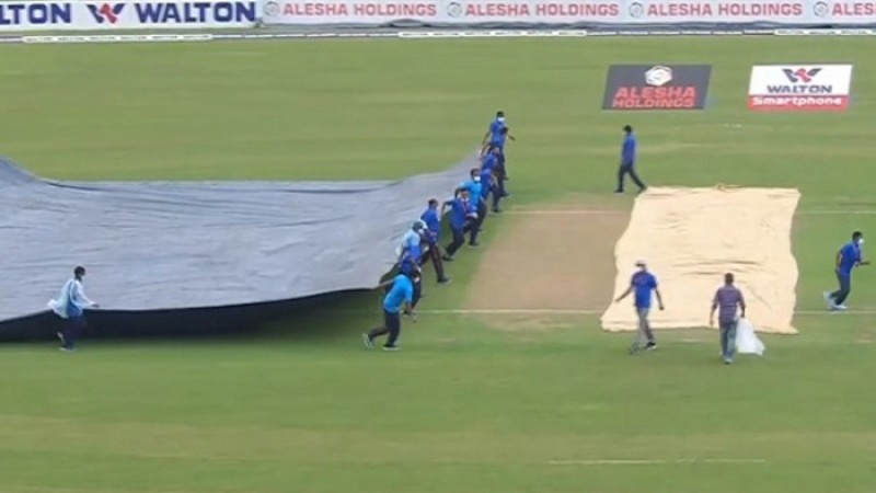 ঘূর্ণিঝড় জাওয়াদ, বাংলাদেশ-পাকিস্তানের খেলা বন্ধ