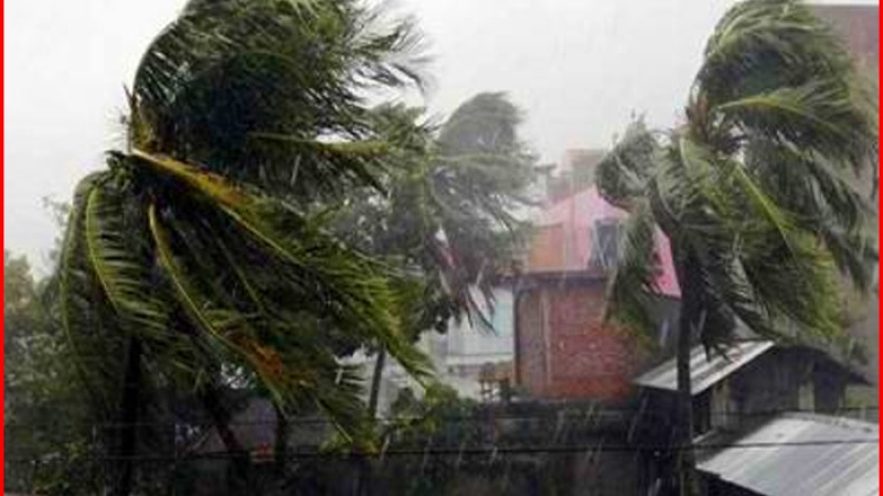 দেশের ১২ অঞ্চলে ঝড়ো হাওয়ার আভাস