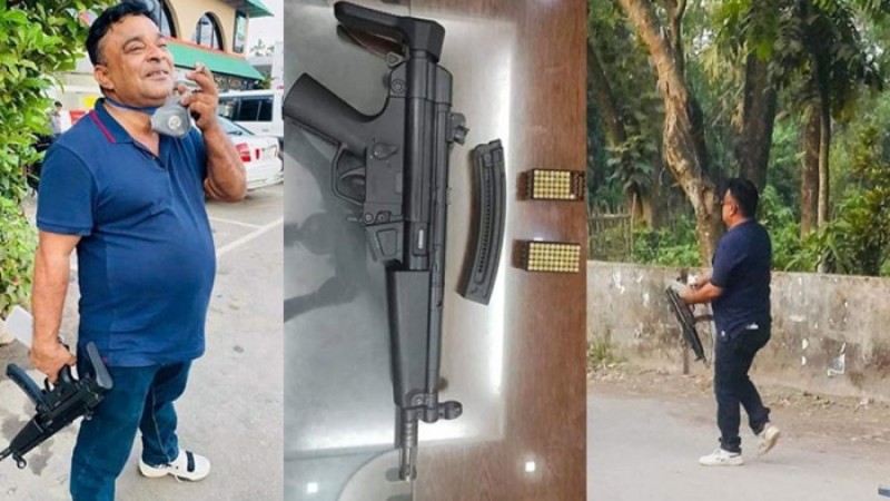 অস্ত্র হাতে ভাইরাল কুমিল্লার সেই যু্বলীগ নেতা গ্রেপ্তার