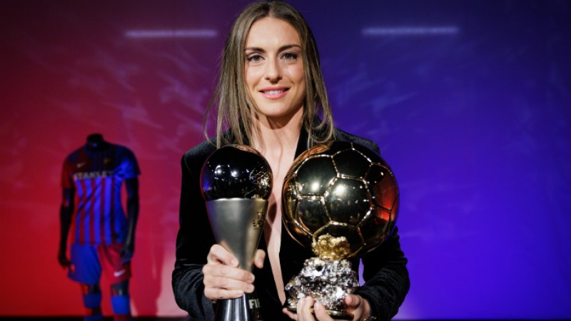 বর্ষসেরা নারী ফুটবলার অ্যালেক্সিয়া