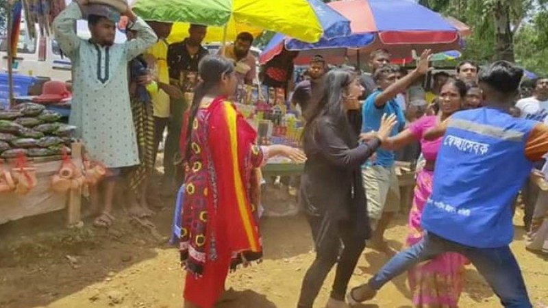 জাফলংয়ে নারী পর্যটকদের উপর হামলা, আহত ৫