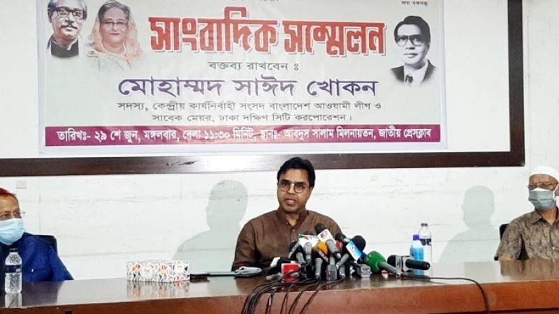 মামলার জন্য মেয়র তাপসকে দুষলেন সাঈদ খোকন