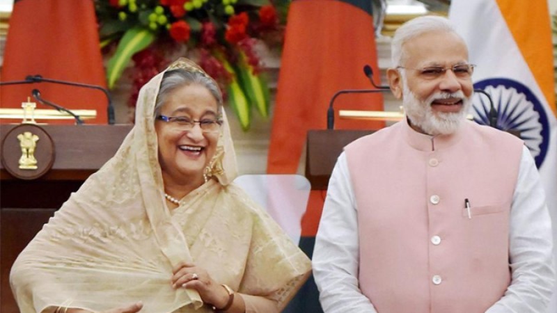 প্রধানমন্ত্রী শেখ হাসিনাকে নরেন্দ্র মোদির শুভেচ্ছা